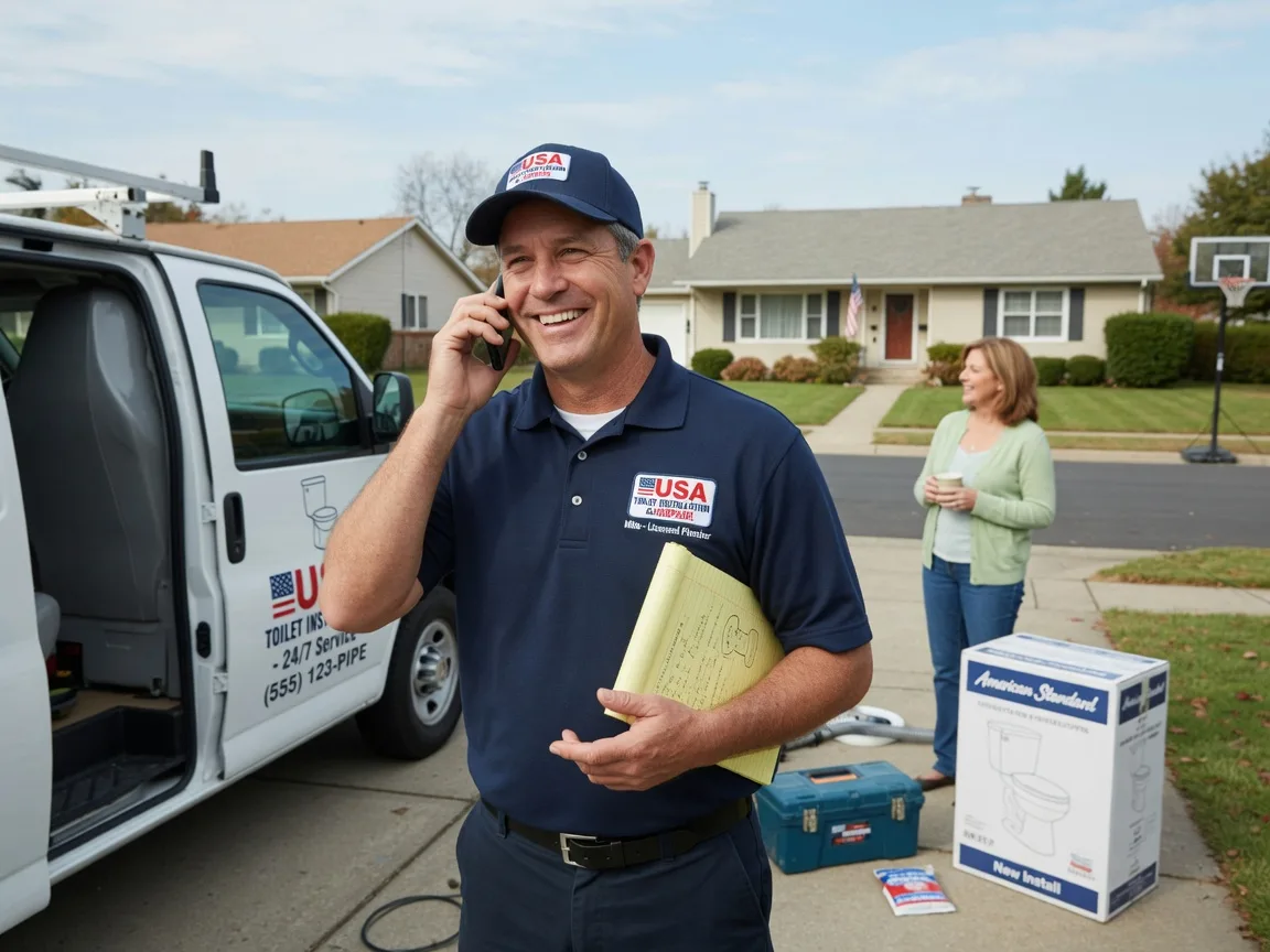 Toilet Installation Muscatine, IA FAQs